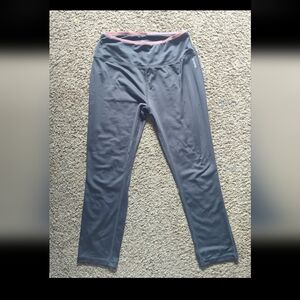 Reebok Black and Pink Leggings